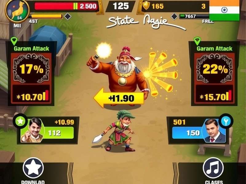 Garam Attack download statistics by Indian state